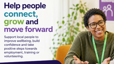 We're Hiring! Help people reconnect with work, wellbeing and their community